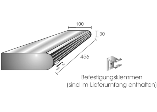 AL-dB 450-IP IM0012106.PNG Schalldämmendes Fensterventil-Innenteil AL-dB 450. Farbe: weiß, ähnlich RAL 9010. Filterklasse G3 (Pollenfilter).