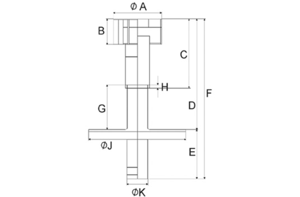 MVDA-160-FK IM0012133.PNG Dachhaube DN 160 für Abluft einschliesslich Alu-Klebeflansch AF für Flachdach (ohne Dachneigung, Kaltdach) und Befestigungsschelle.