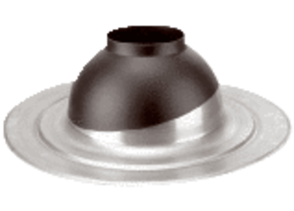 AFK-100 IM0010868.PNG Alu-Flansch mit Kugelgelenk. Alternative zu Alu-Flansch AF für flach geneigte Kaltdächer. Alternativ zum Dachziegel angeben!