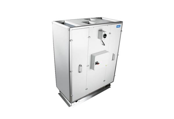 Reco-Boxx 800 ZXA-R / WN IM0012829.PNG Luft-Luft Wärmerückgewinnungs-Zentralgerät mit Bypass und Wassernachheizregister