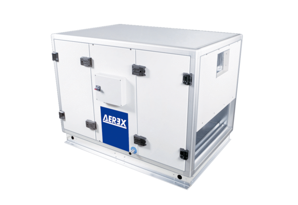 Reco-Boxx 2000 ZX IM0015511.PNG Zentrale Lüftungsgeräte mit Wärmerückgewinnung in Links- oder Rechtsausführung, Innen- oder Außenmontage. Volumenstrom- oder druckkonstant von 700 bis 2000 m³/h. Passivhausgeeignet.