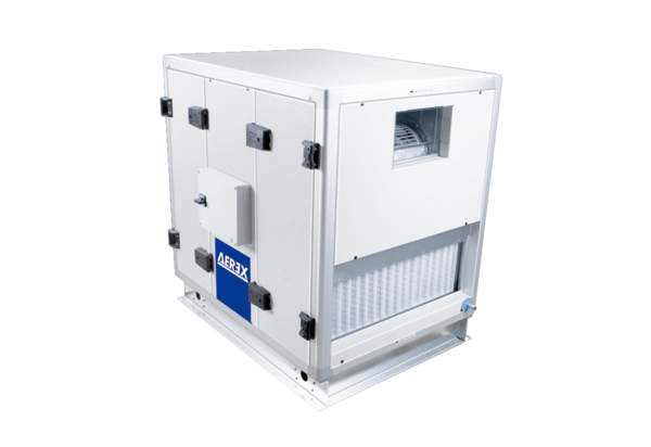 Reco-Boxx 1200 ZX IM0015513.PNG Zentrale Lüftungsgeräte mit Wärmerückgewinnung in Links- oder Rechtsausführung, Innen- oder Außenmontage. Volumenstrom- oder druckkonstant von 300 bis 1200 m³/h. Passivhausgeeignet.