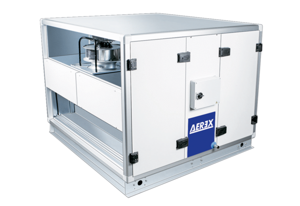 Reco-Boxx 4000 ZXR IM0016064.PNG Zentrale Lüftungsgeräte mit Wärmerückgewinnung in Links- oder Rechtsausführung, Innen- oder Außenmontage. Volumenstrom- oder druckkonstant von 800 bis 4200 m³/h. Passivhausgeeignet.