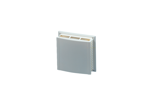F90DBIS IM0018637.PNG Wandventil-Innenteil Fresh 90-dB. Filterklasse G2 (Standardfilter). Farbe: weiß, ähnlich RAL 9010.
