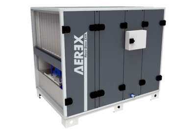 Reco-Boxx 2300 ZXR IM0019147.PNG Zentrale Lüftungsgeräte mit Wärmerückgewinnung in Links- oder Rechtsausführung, Innen- oder Außenmontage. Volumenstrom- oder druckkonstant von 400 bis 2300 m³/h. Passivhausgeeignet.